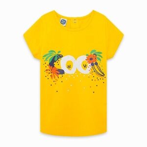 Kids Tropical Yellow Graphic Tee